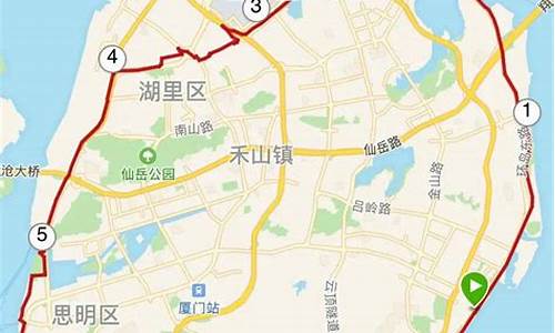 厦门旅游路线规划图_厦门旅游路线规划图高