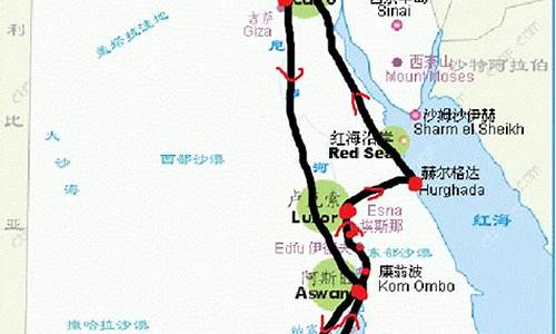 埃及旅游路线汇总图_埃及旅游路线汇总图片