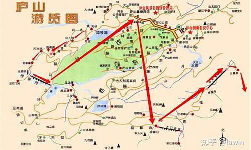 庐山二日游路线大图最新版_庐山二日游的详细线路