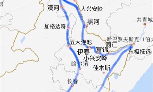 东北自驾游路线图_东北自驾游路线图高清