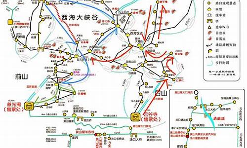 自驾黄山旅游攻略二日游路线_自驾黄山旅游攻略二日游路线图