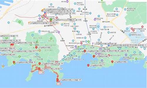 山东青岛旅游路线图_山东青岛旅游路线图片